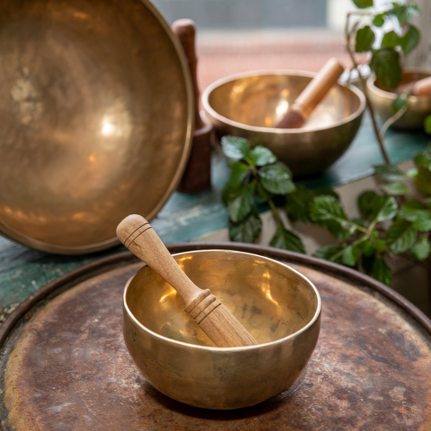 Handbeaten Singing Bowl - 6"