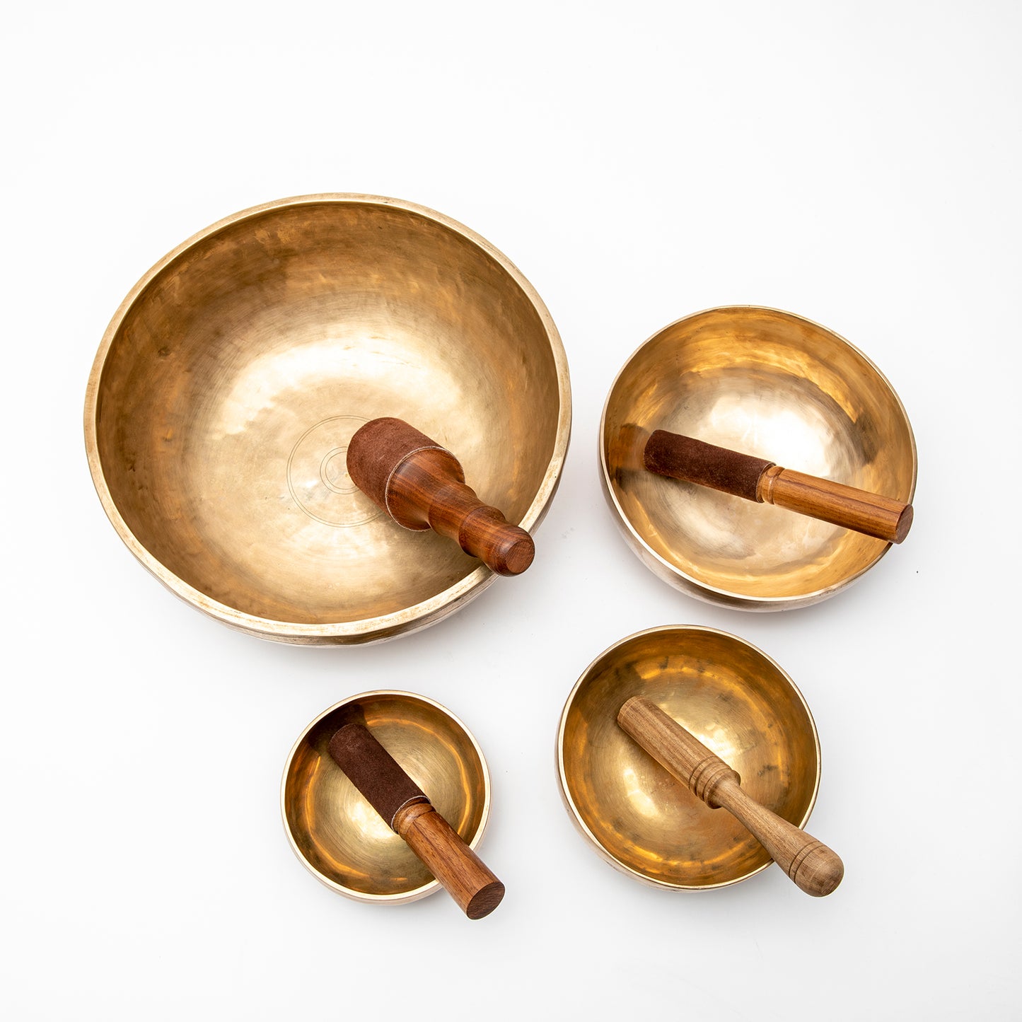Handbeaten Singing Bowl - 12"