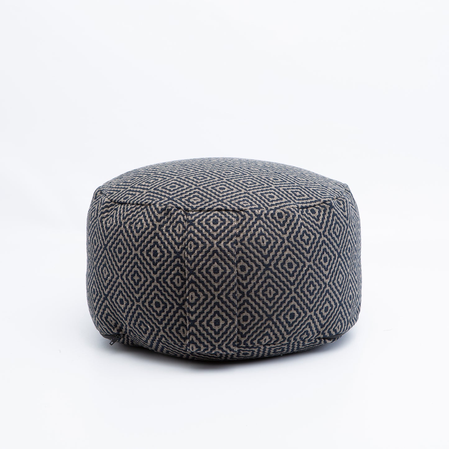 Geometric Buckwheat Hull Zafu