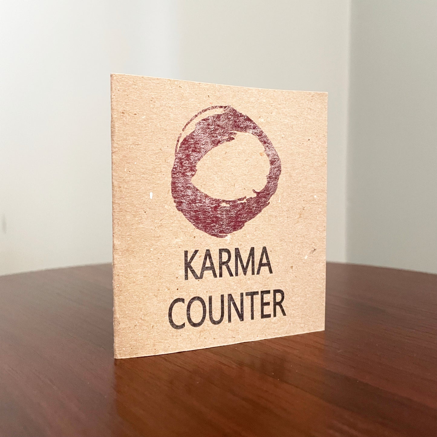 Karma Counter Notebook and Handheld Karma Tracker