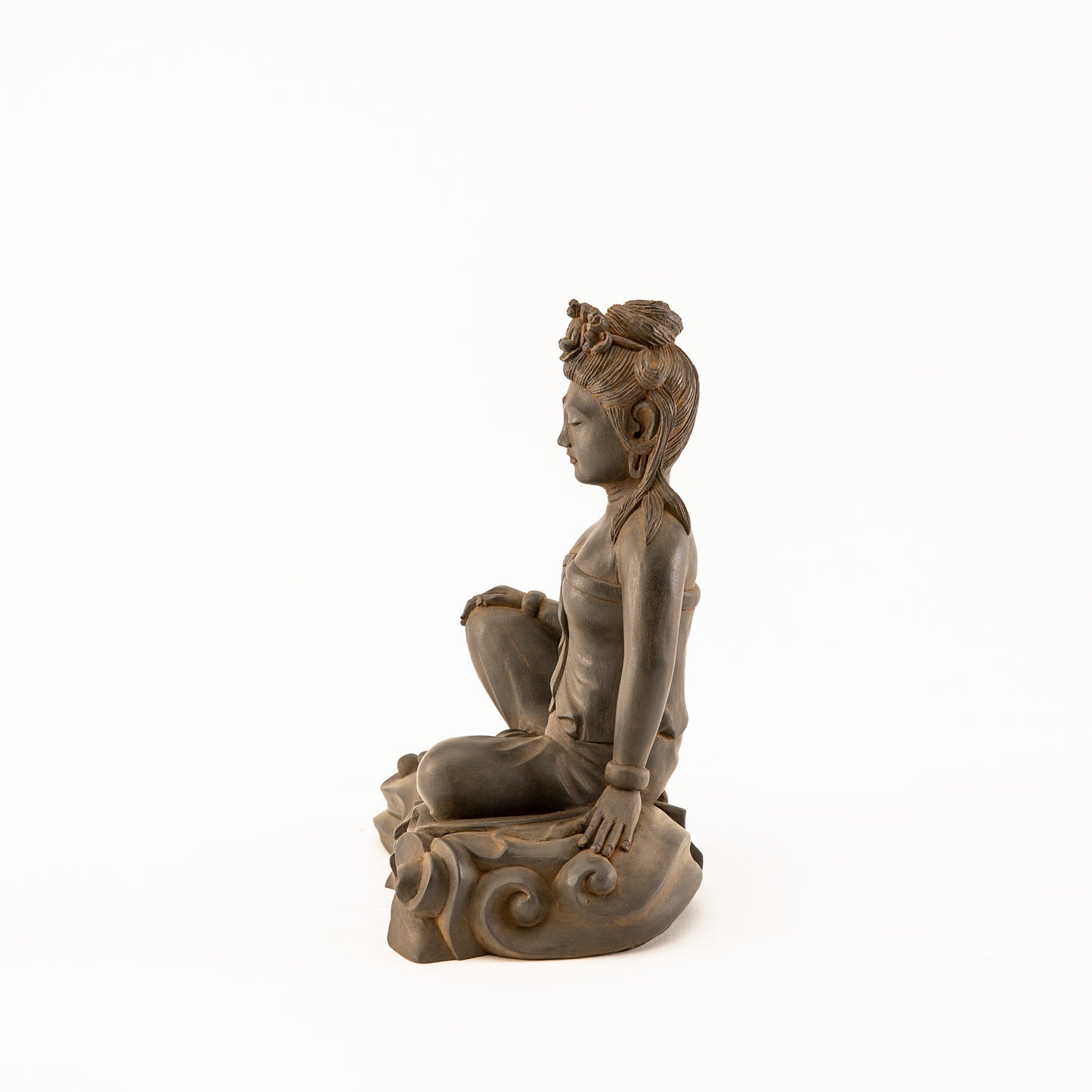 Small Kuan Yin Royal Ease Statue