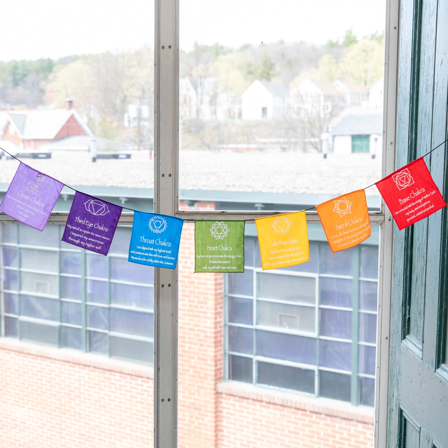 Small Chakra Prayer Flags