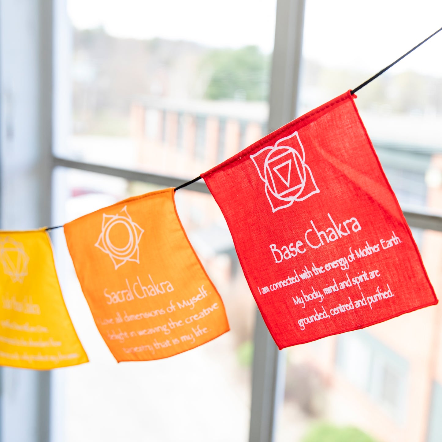 Small Chakra Prayer Flags