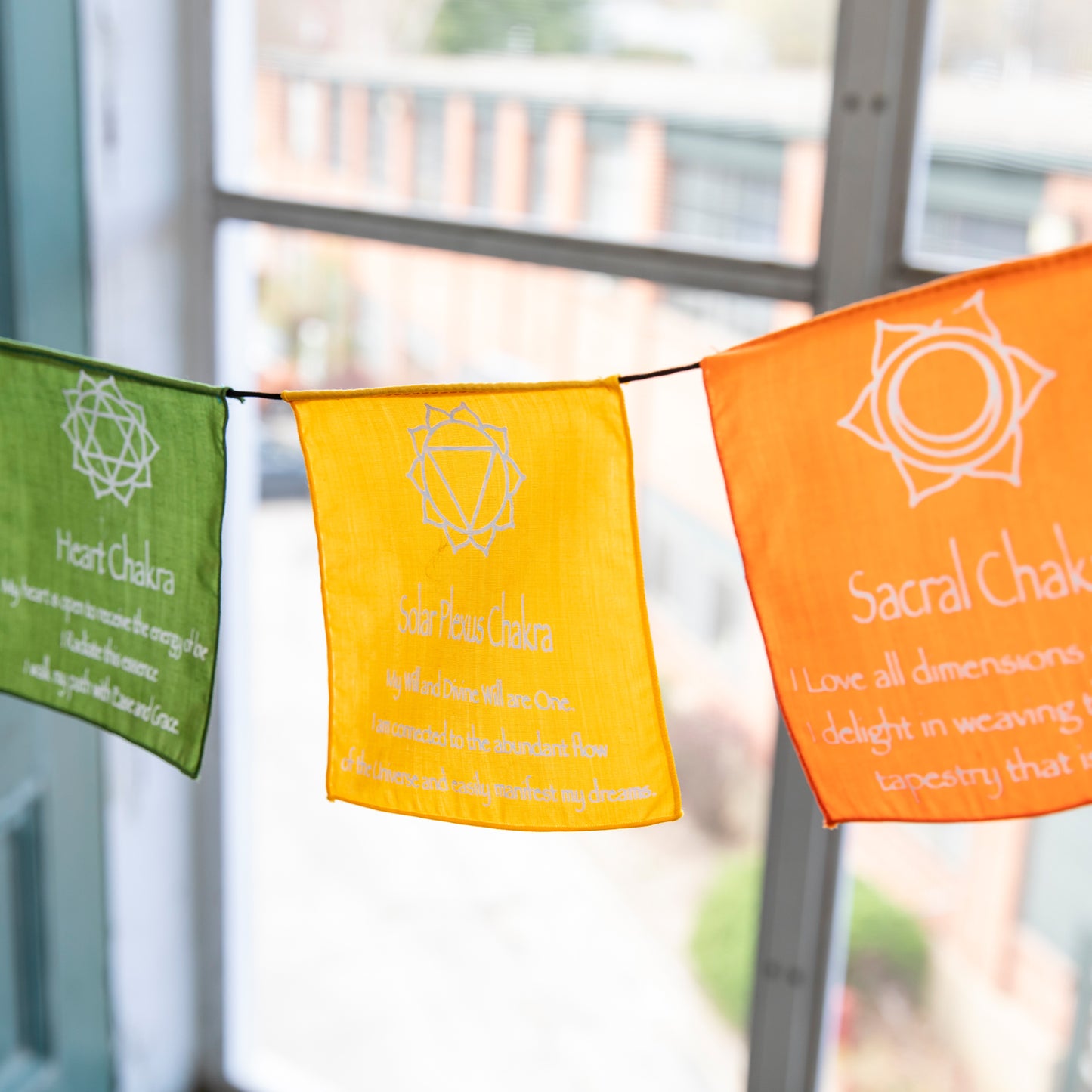 Small Chakra Prayer Flags