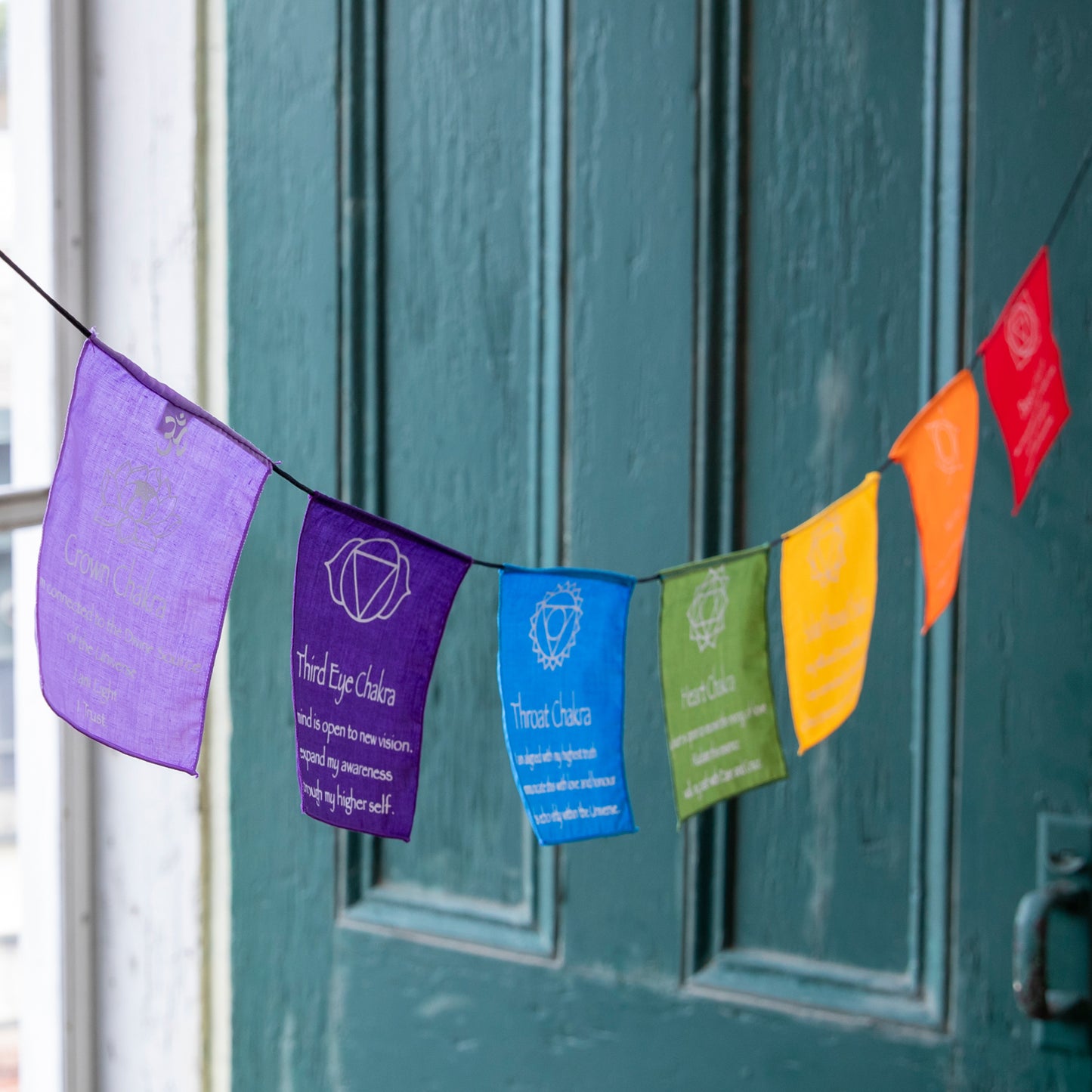 Small Chakra Prayer Flags