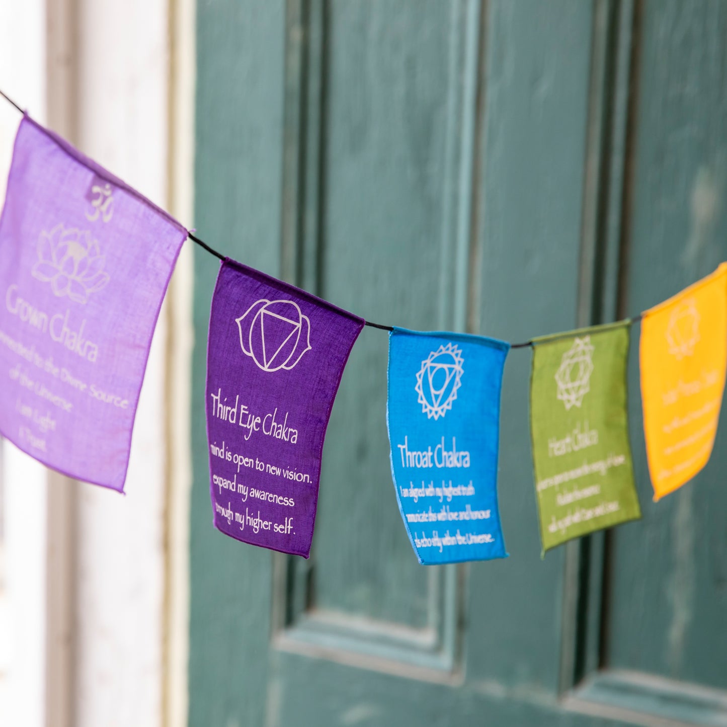 Small Chakra Prayer Flags