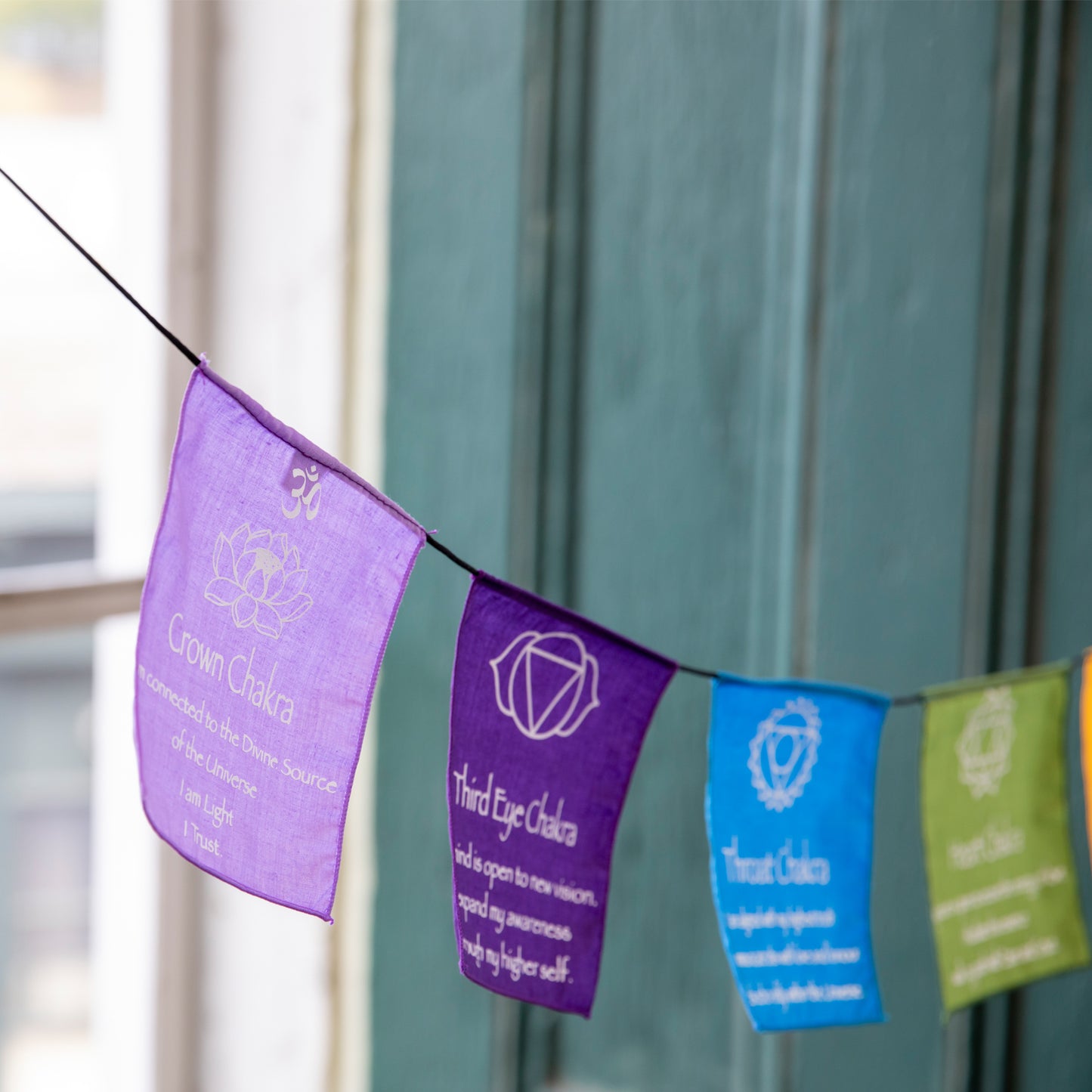 Small Chakra Prayer Flags