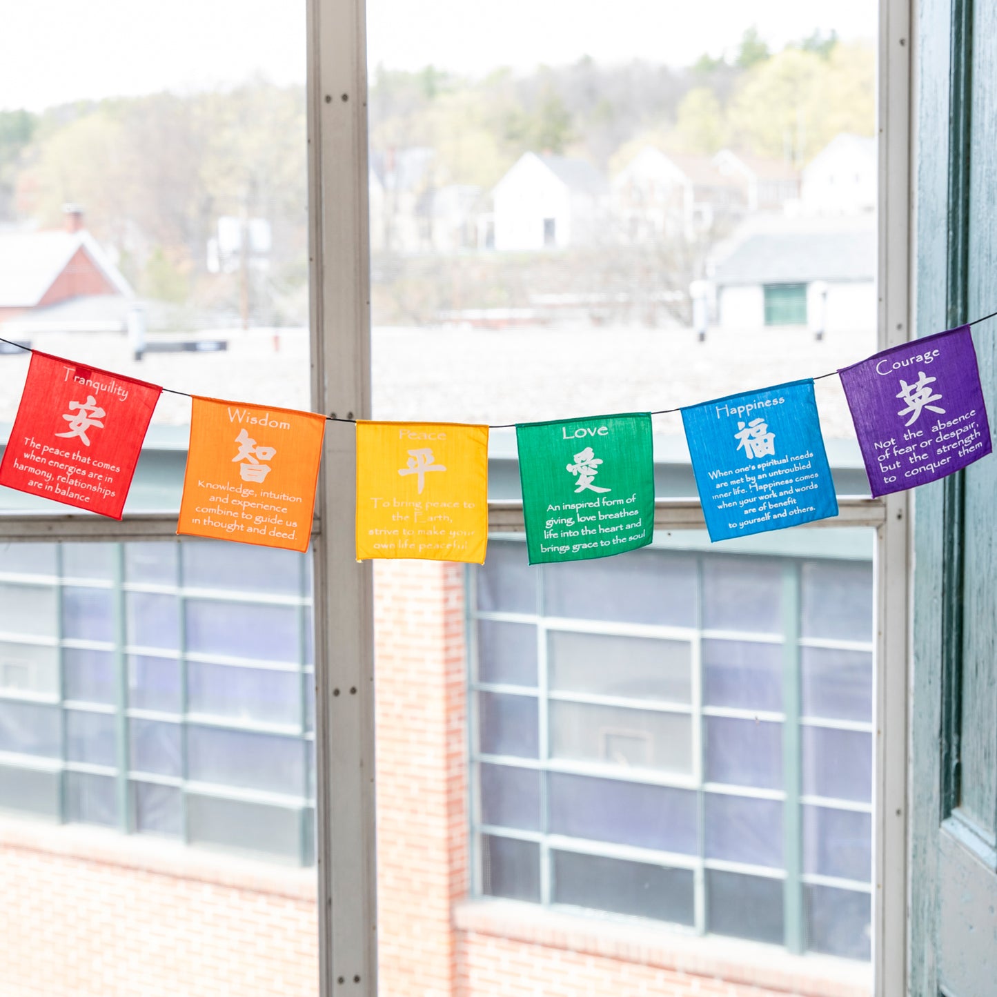 Small Prayer Flag in Bright Colors