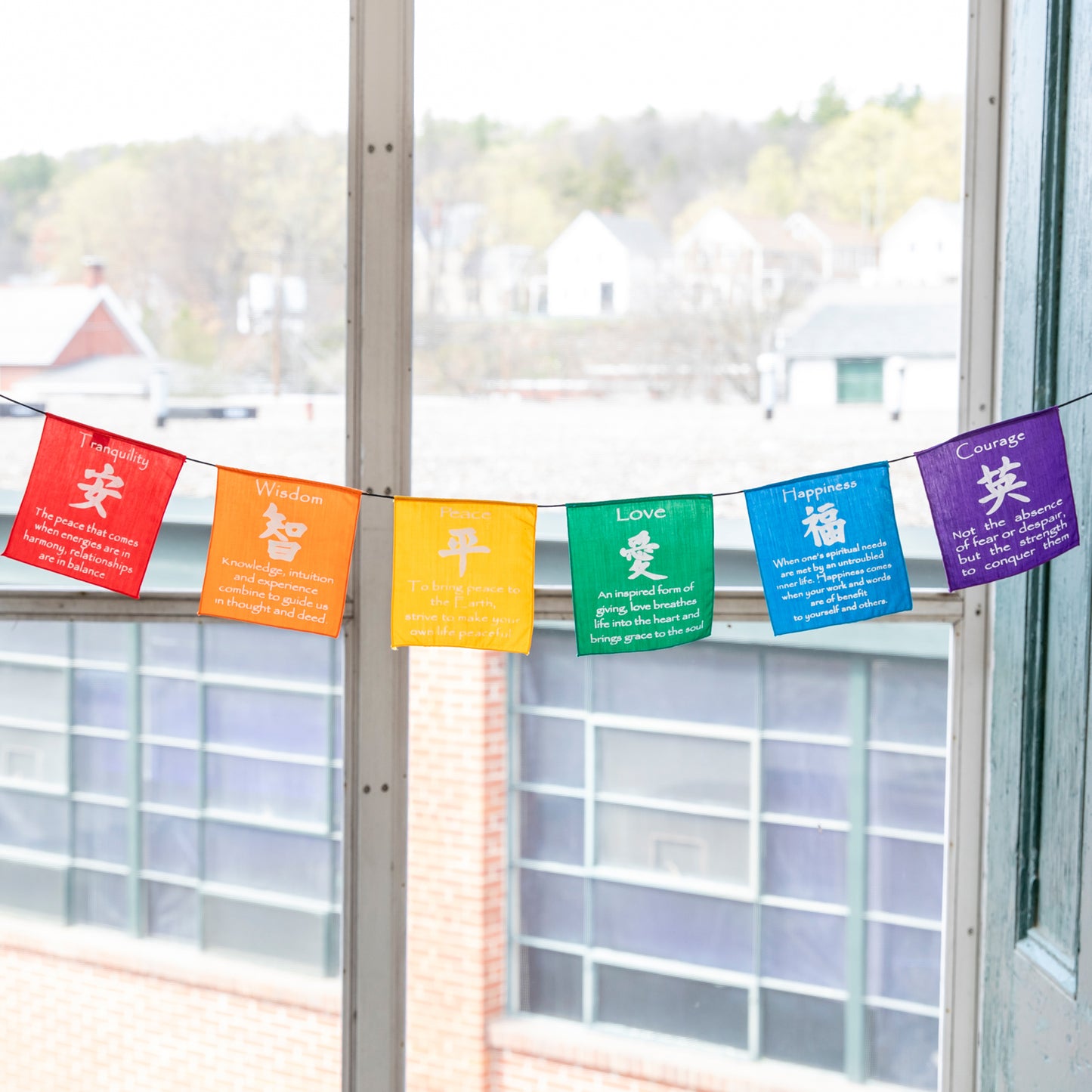 Small Prayer Flag in Bright Colors