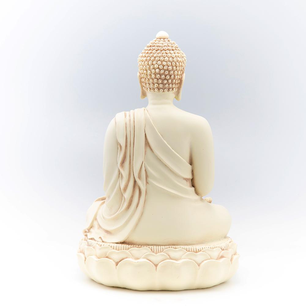 Buddha On Lotus Throne Statue