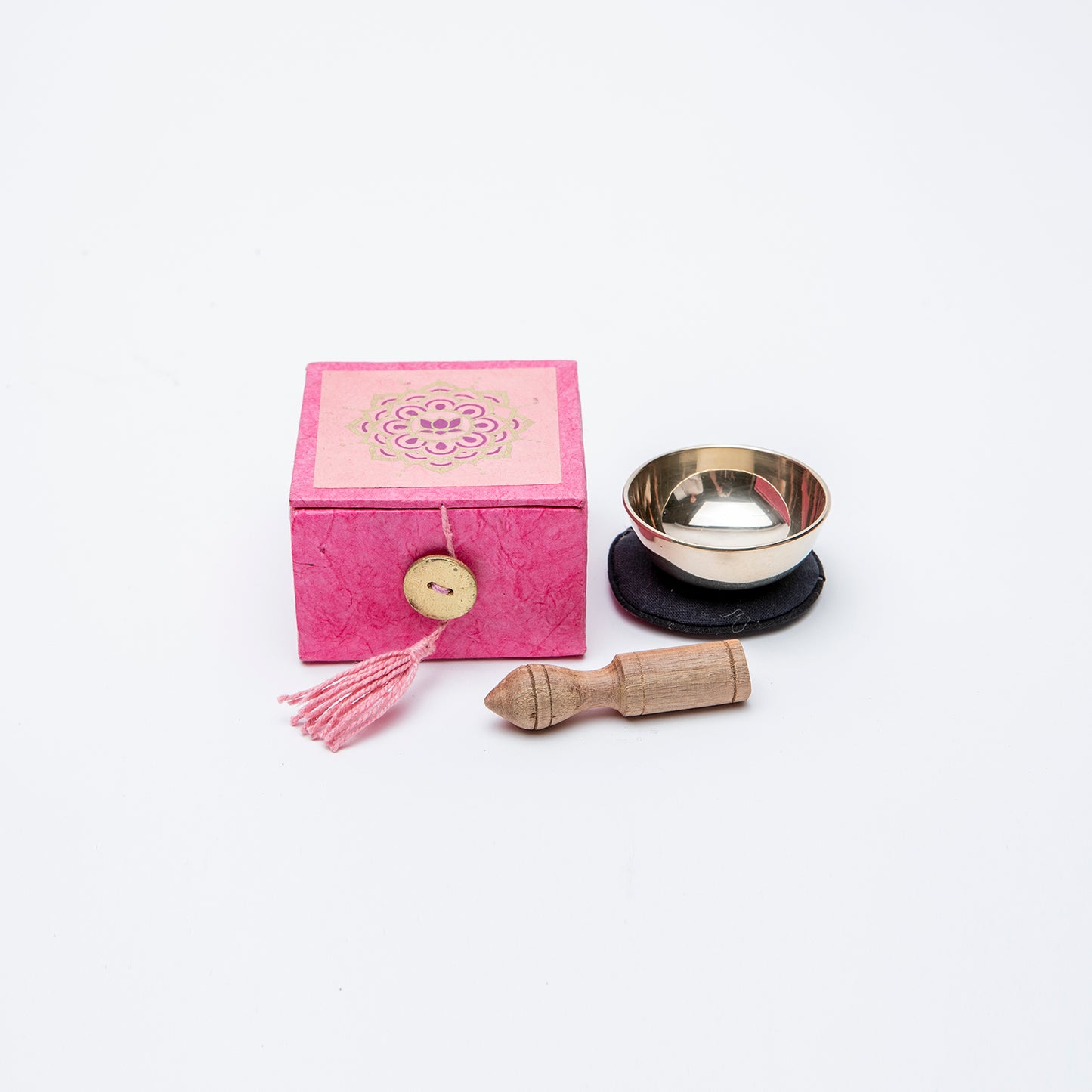 Miniature Singing Bowl Box Set - Lotus Mandala
