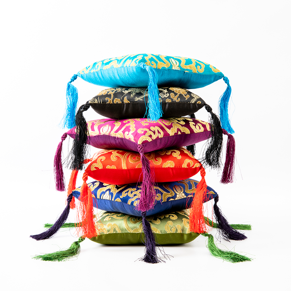 Brocade Singing Bowl Cushions