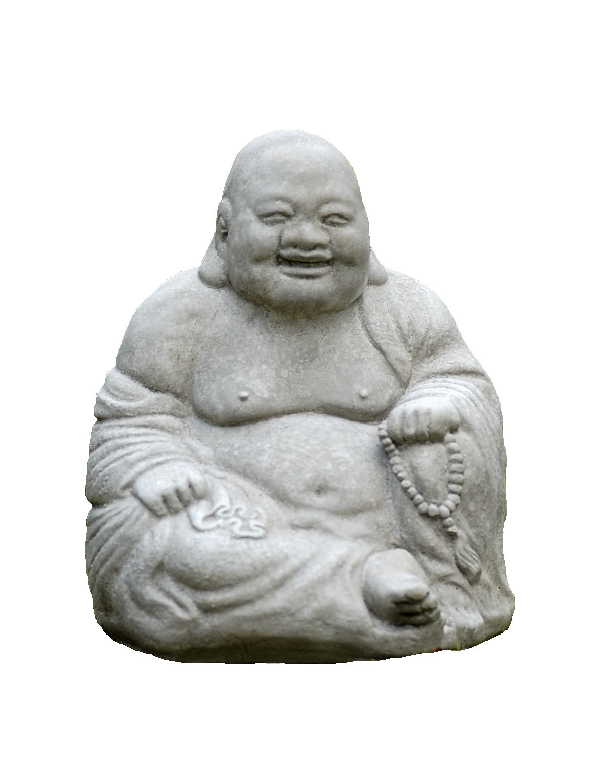 Sitting Hotei Garden Statue
