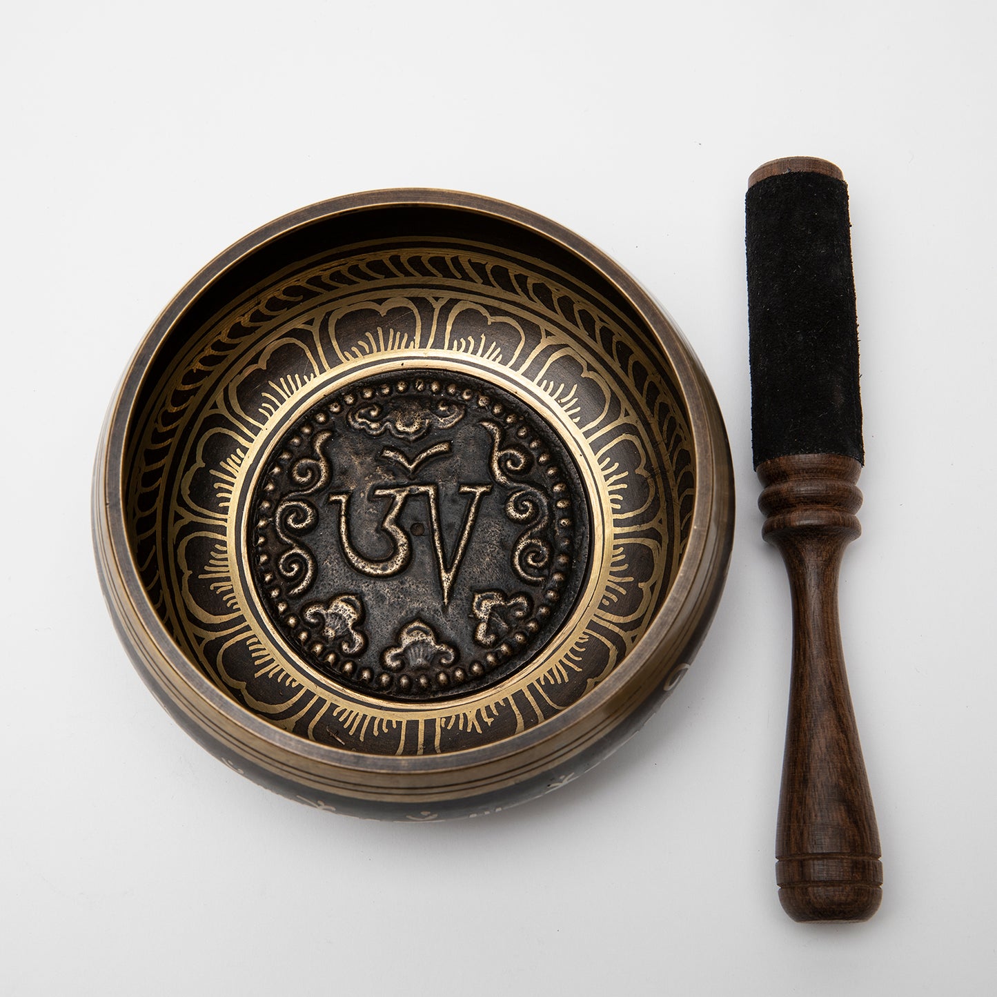Sacred Om Singing Bowl