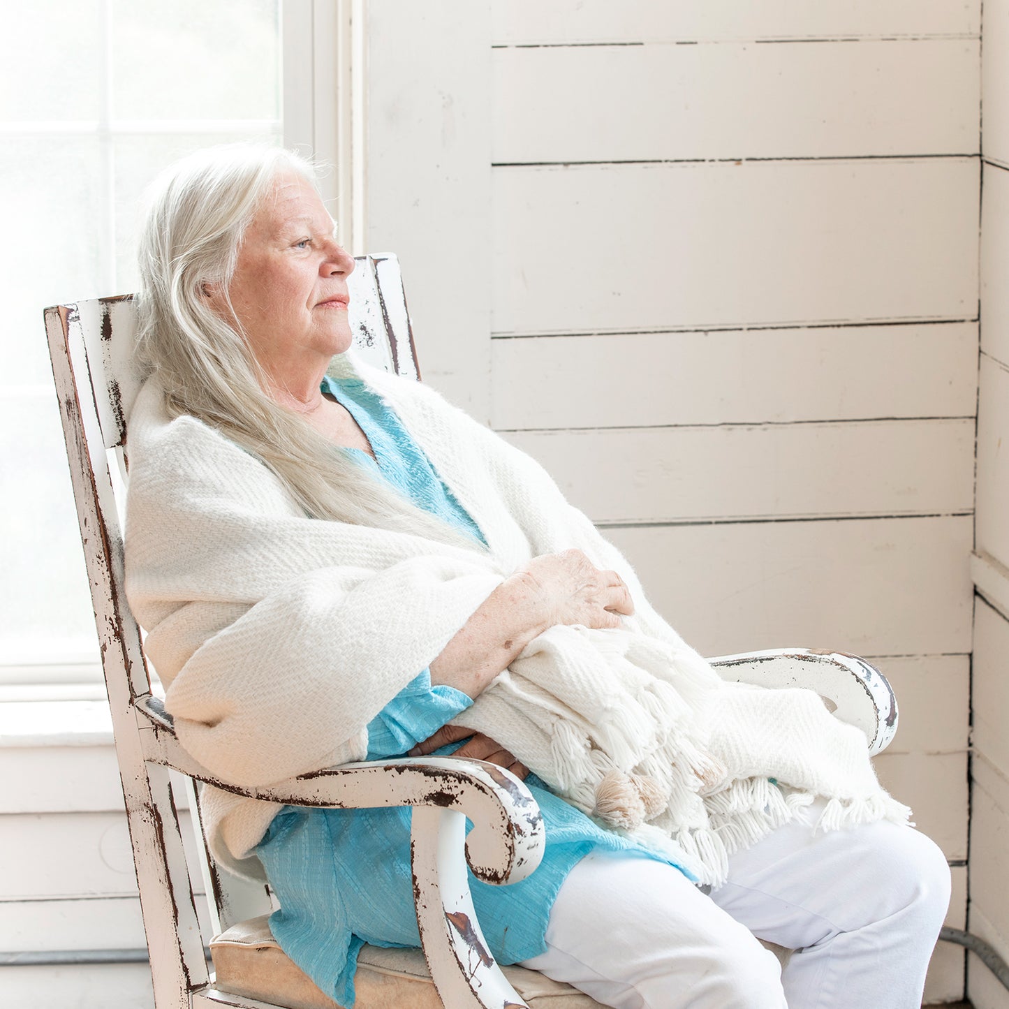 Luxury Alpaca Wool Throw Blanket