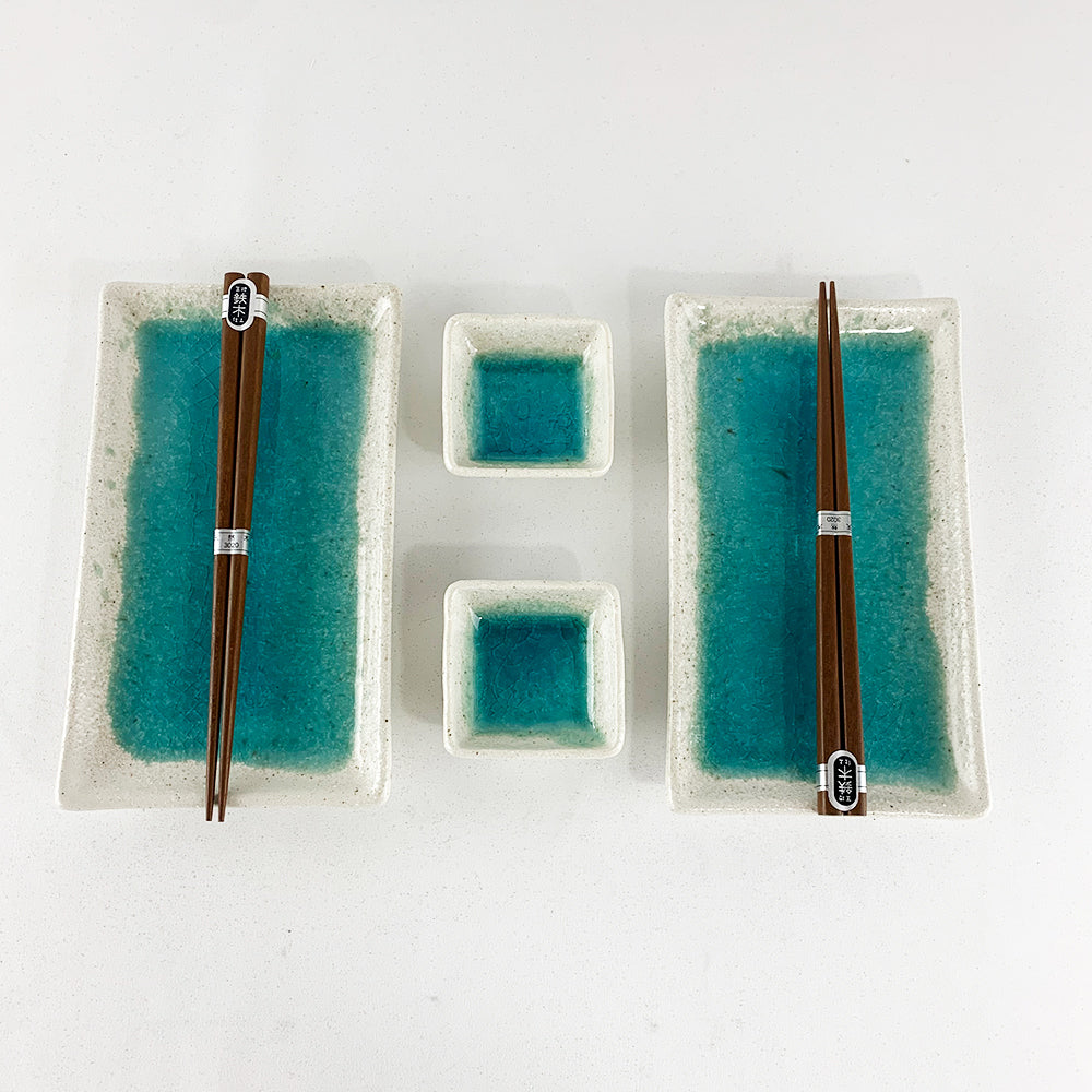 Sushi for Two Plate Set