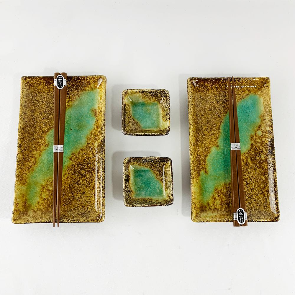 Sushi for Two Plate Set