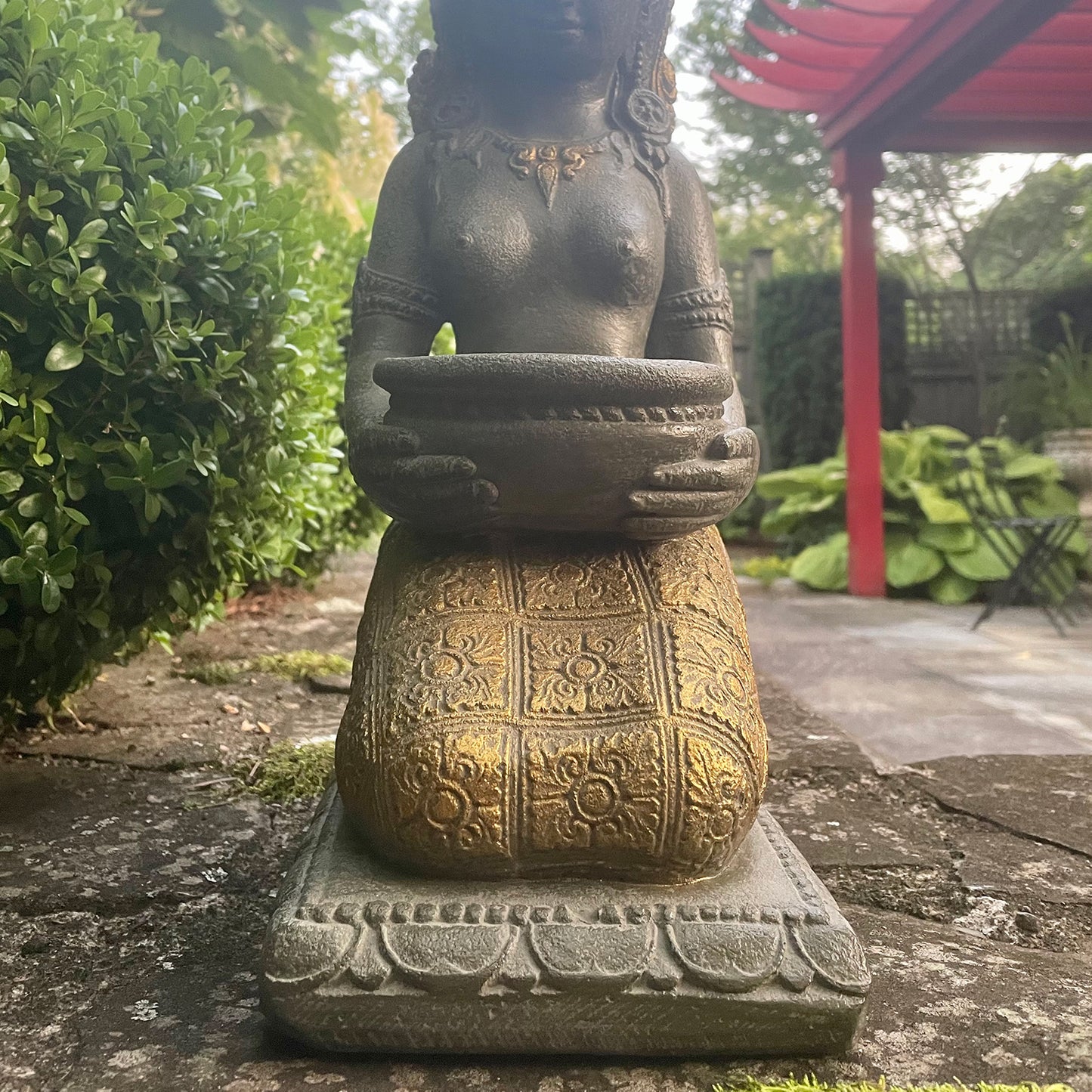 Kneeling Tara Garden Statue