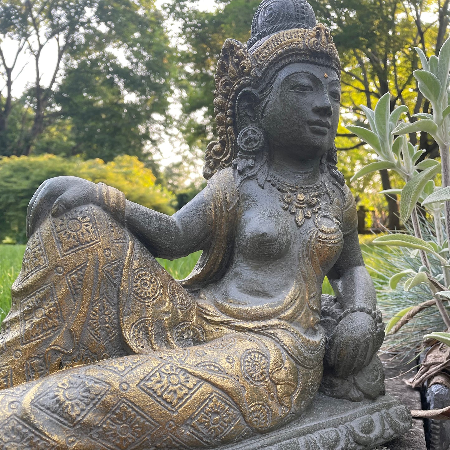 Reclining Tara Garden Statue