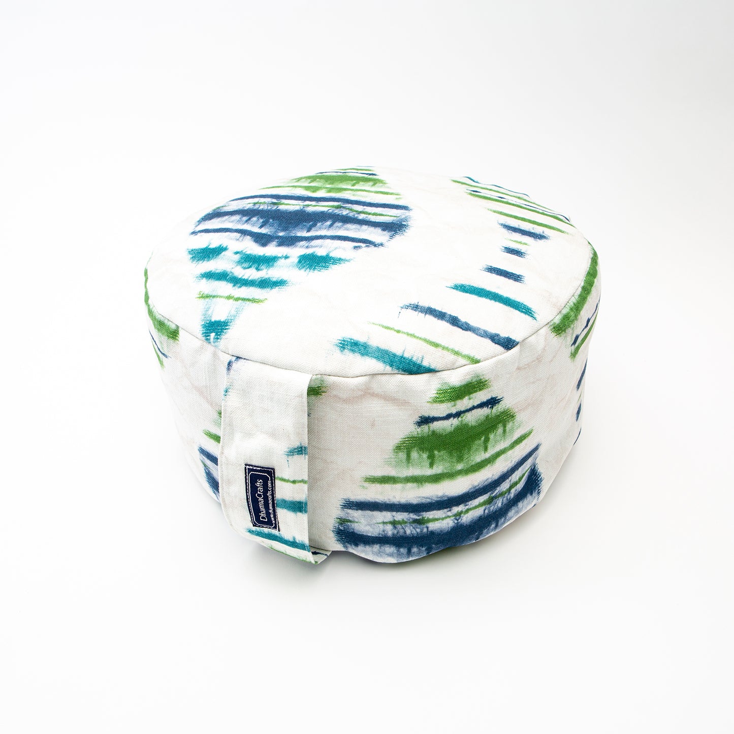 Watercolor Stripe Buckwheat Hull Zafu