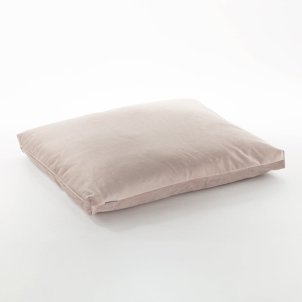 velvet zabuton | taupe | meditation cushions | DharmaCrafts
