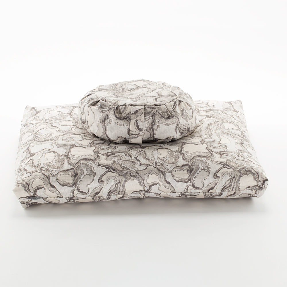 Marbled Zafu Zabuton Set
