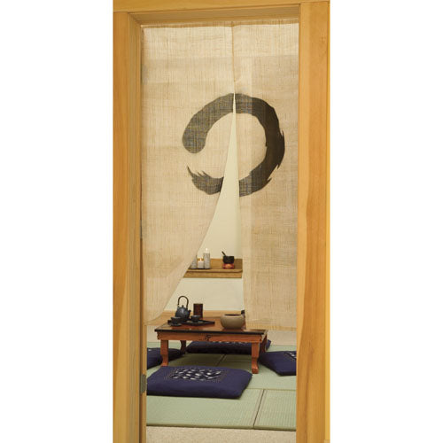 Zen Circle Noren Curtain