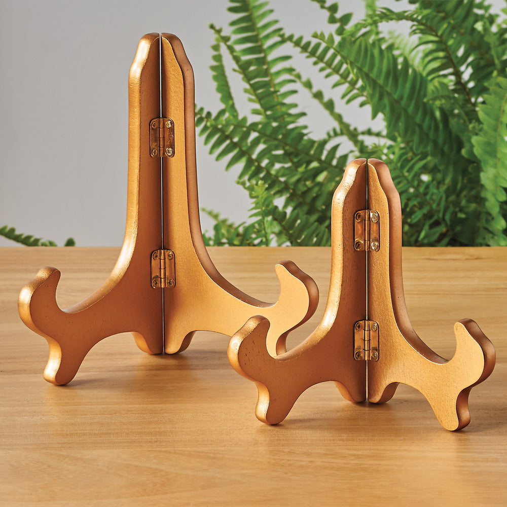 Golden Wood Easels