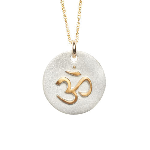 Golden OM Necklace