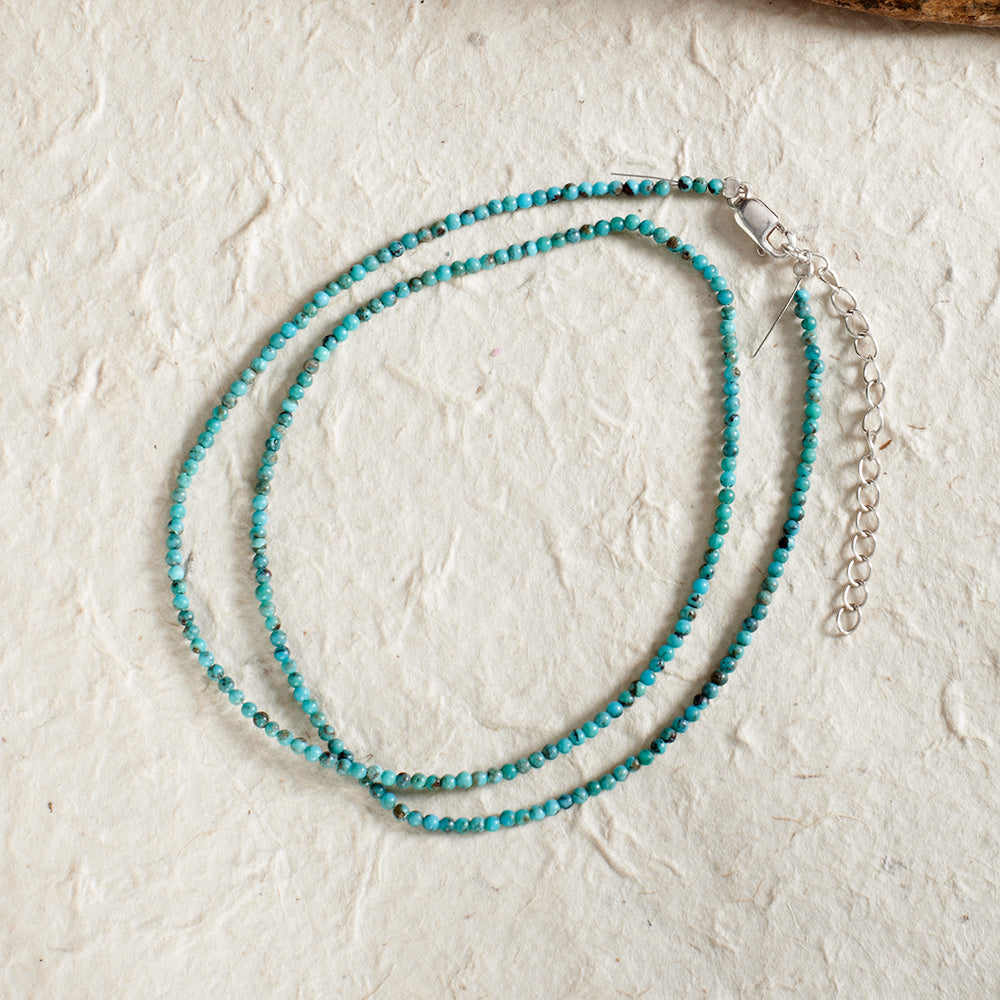 Turquoise Bead Necklace