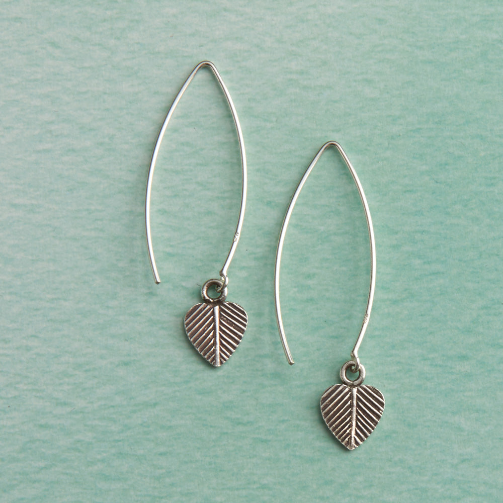 Bodhi Leaf Earrings
