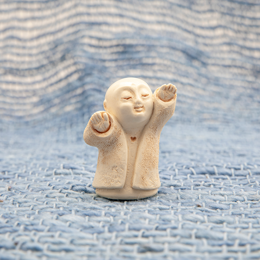 Joyful Little Jizo Statues