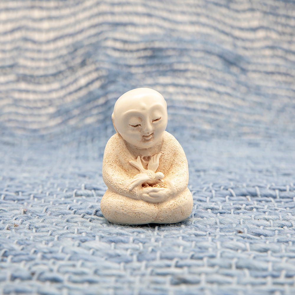 Joyful Little Jizo Statues