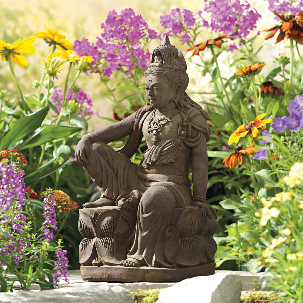 Royal Ease Avalokiteshvara Garden Statue