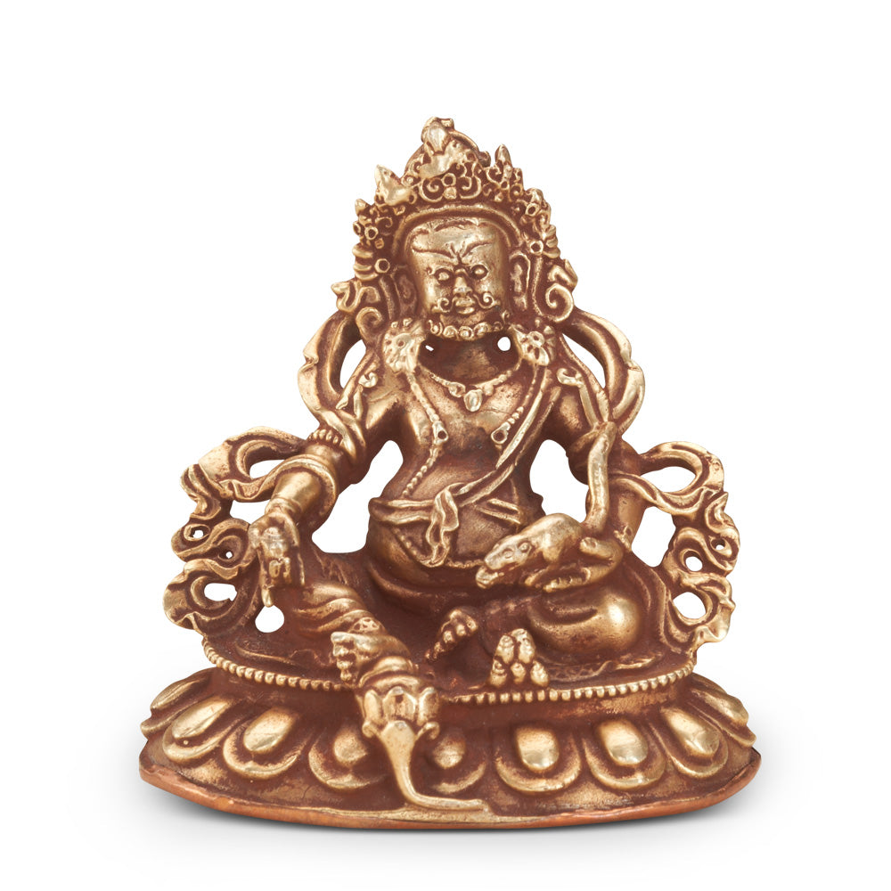 Gilded Copper Zambhala Statue