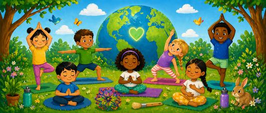 Earth Day Kids Yoga Lesson: Teaching Mindfulness & Connection