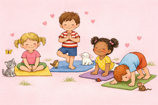 Animal Hugs & Yoga Poses