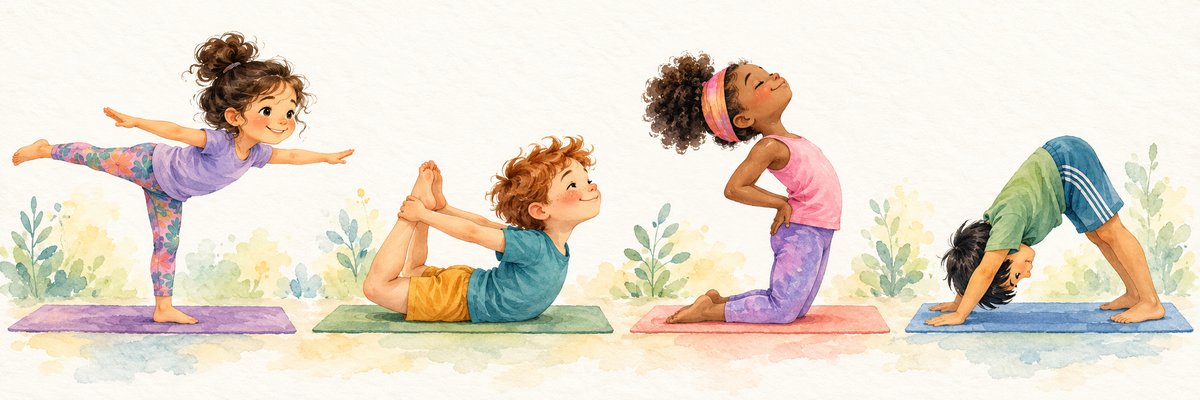 Stretch & Spell: A–D Yoga Adventures