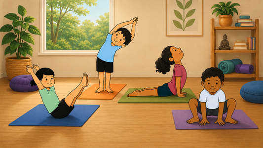 Spell and Stretch with Yoga Alphabet Cards