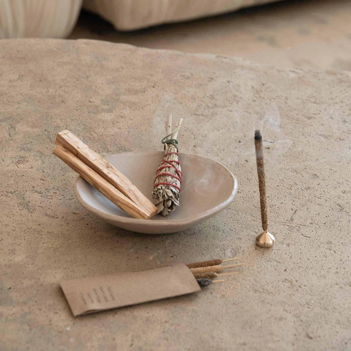 Sacred Ritual Kit: Incense, Palo Santo & Sage