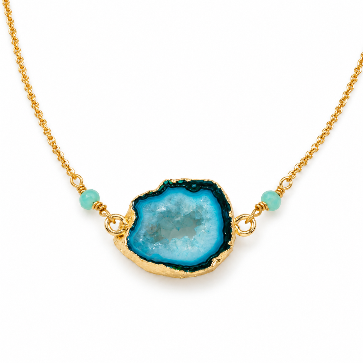 Sacred Waters Agate Necklace
