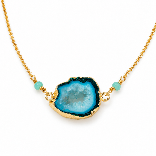 Sacred Waters Agate Necklace