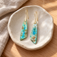 Still Waters Amazonite Drop Earrings