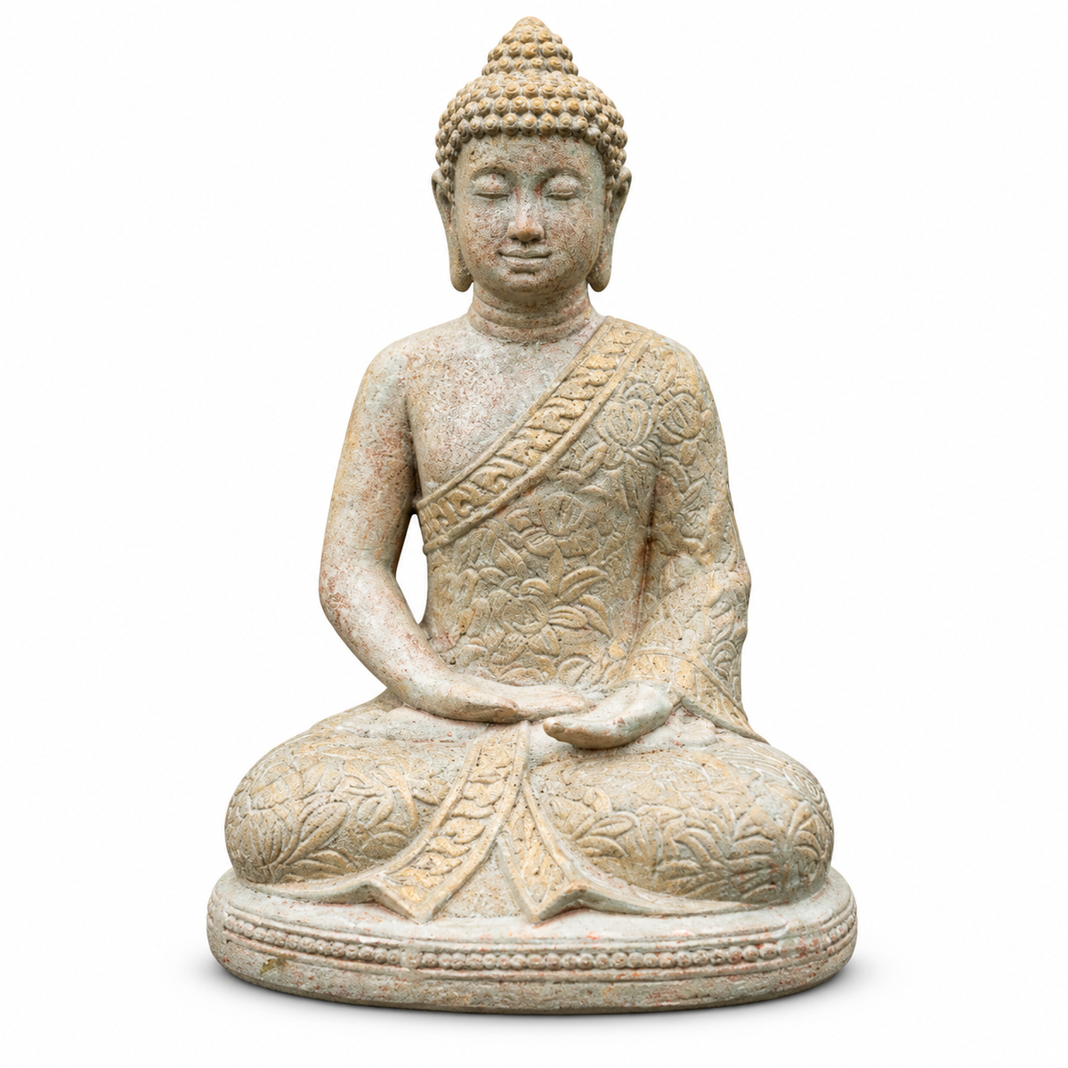 Stillness Batik Buddha Statue