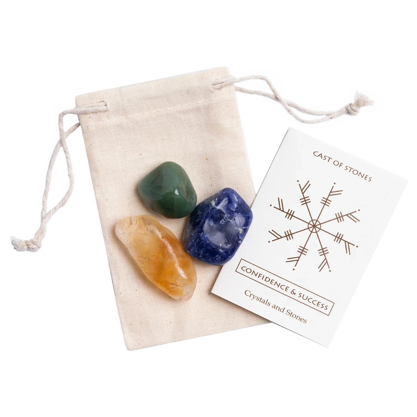 Confidence & Success Healing Stones | Crystal Set