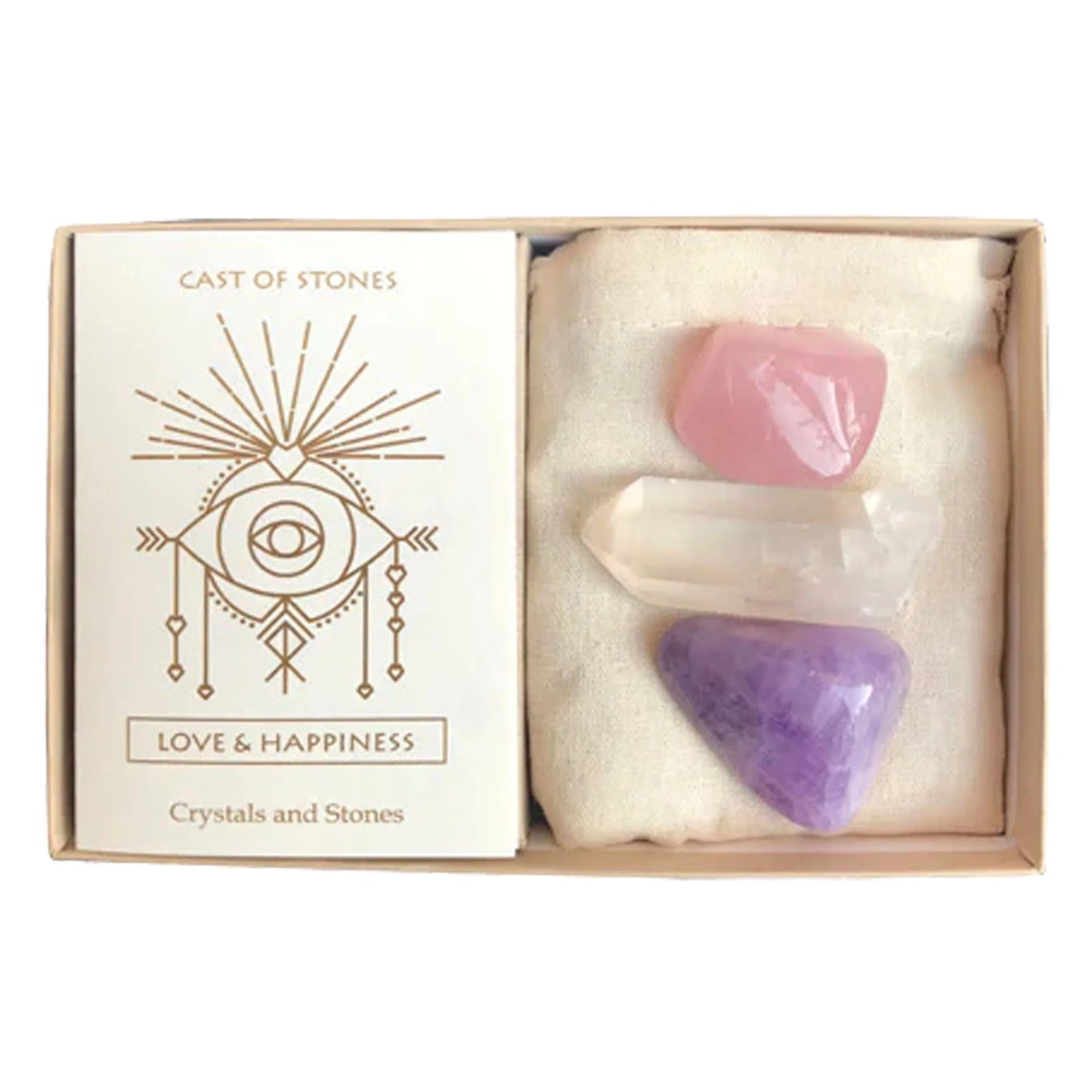 Love & Happiness Healing Stones | Crystal Set