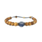Sodalite and Palo Santo Bracelet