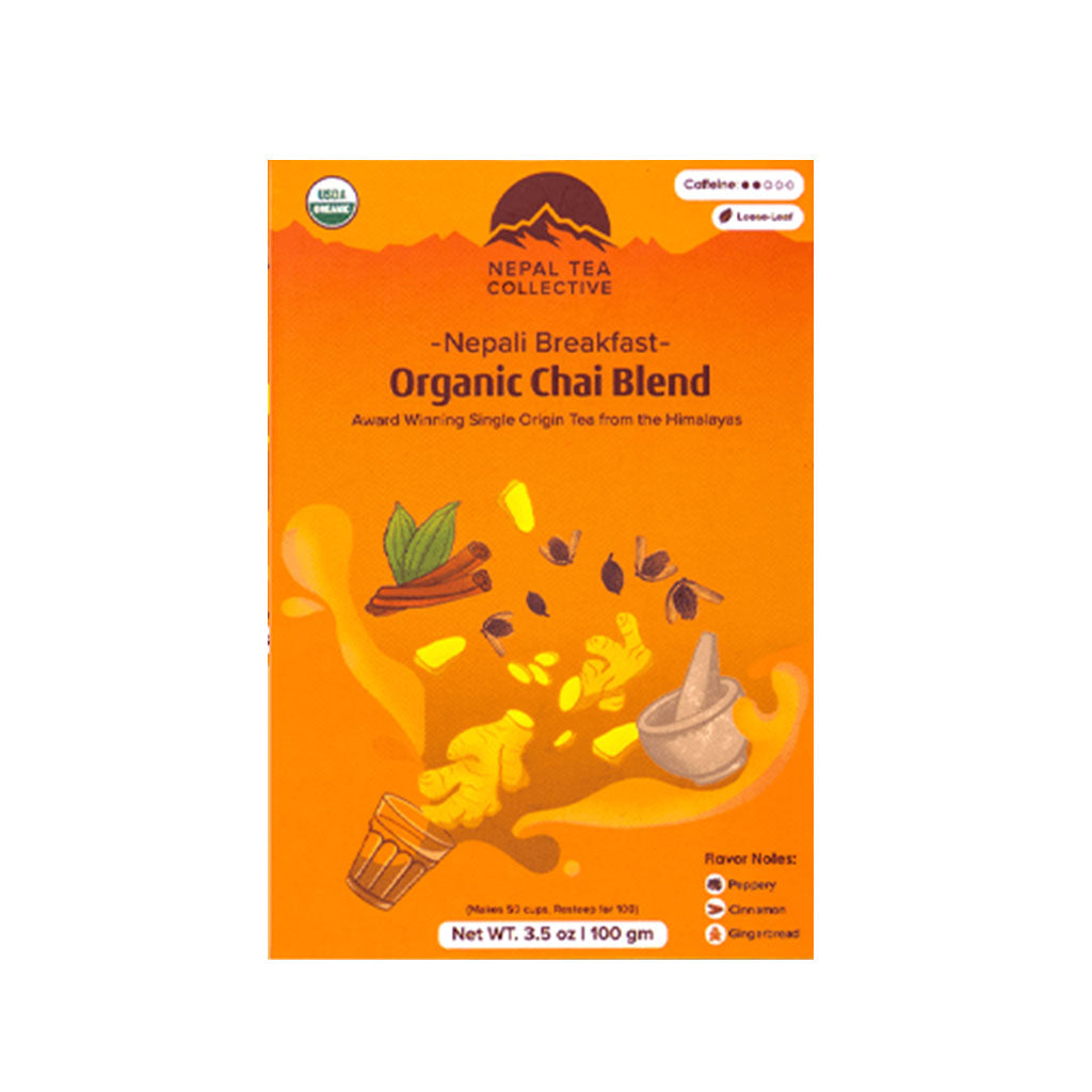Loose Leaf Nepali Breakfast: Organic Masala Chai Blend