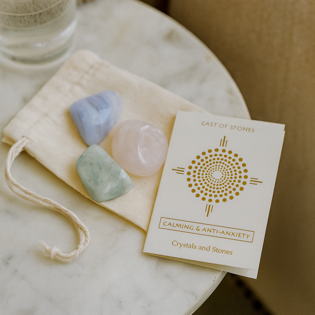 Calming & Anti-Anxiety Healing Stones | Crystal Set
