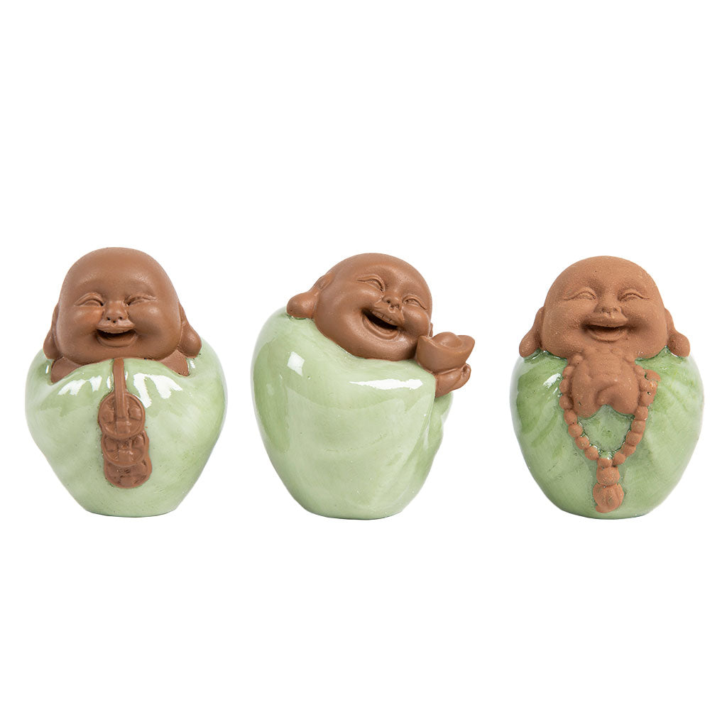 Happy Budai Figurines